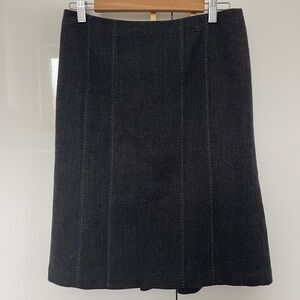 Rebecca Taylor wool A-Line Skirt sz 6